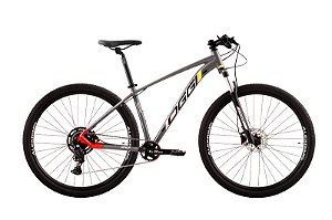 Bicicleta Oggi 29 Big Wheel 7.0 Cues 2024 9V Grafite/verm/amar T.19-  ESTA BICICLETA TEM 14 MESES DE SEGURO GRÁTIS