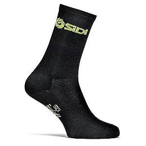 MEIAS SIDI PIPPO REF323 - BLACK/YELLOW FLUO TAM EUR 35/39