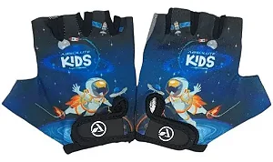 LUVA INFANTIL ABSOLUTE KIDS AZUL/LARANJA TAM P