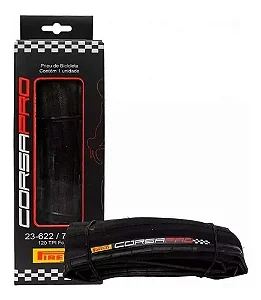 PNEU PIRELLI 700X23 CORSA PRO KEVLAR S/ARAME