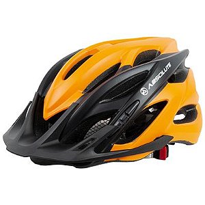 CAPACETE ABSOLUTE WILD LARANJA/PRETO