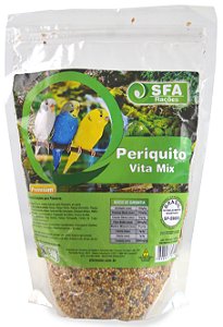 Mistura Para Periquito Vita Mix 500 Gramas Sfa