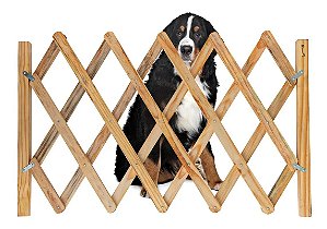 Portão Para Cachorro Pet Madeira