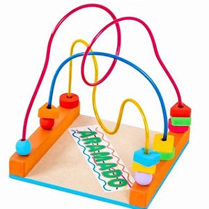 Aramado Montanha Russa Brinquedo Educativo e Pedagógico Brinquedo para bebe Brinquedo Montessori