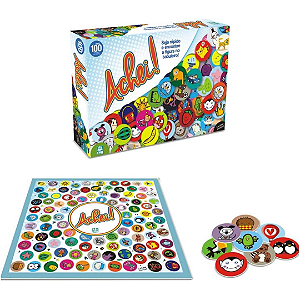 Jogo Tabuleiro ACHEI com 100 peças Nig