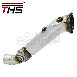 DOWNPIPE INOX 304 04 POL. BMW 140 240 340 440 550 740 X3 X4 X5 X6 Z4 – B58