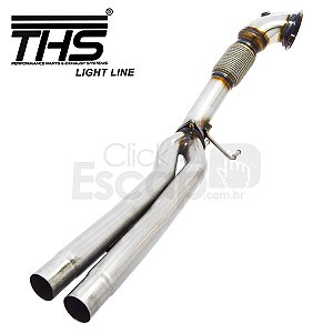 DOWNPIPE INOX 409 AUDI RSQ3 2.5 TSFI 8U 2013 a 2017