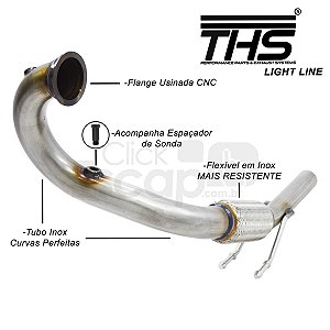 DOWNPIPE THS LIGHT LINE UP TSI