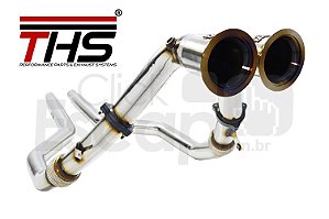 DOWNPIPE + MID-PIPE THS AUDI RS4 RS5 B9 2.9 BITURBO 2018/...