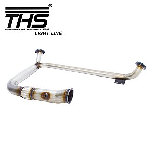 DOWNPIPE THS INOX 409 PORSCHE 718 CAYMAN BOXSTER S GTS 2017 EM DIANTE