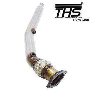 DOWNPIPE 3.0 POL. THS LIGHT LINE INOX 409 GOLF A3 1.8 20V TURBO