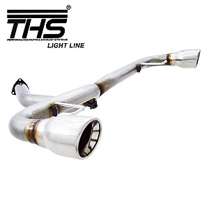 ELIMINADOR TRASEIRO INOX 409 BMW 320 G20 - ESCAPAMENTO ESPORTIVO COM PONTEIRAS