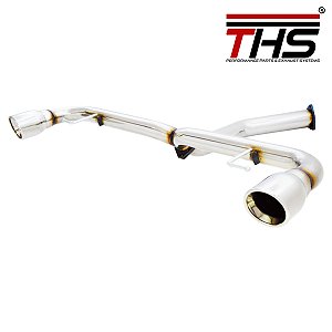 ELIMINADOR TRASEIRO INOX 304 BMW 320 G20 - ESCAPAMENTO ESPORTIVO COM PONTEIRAS