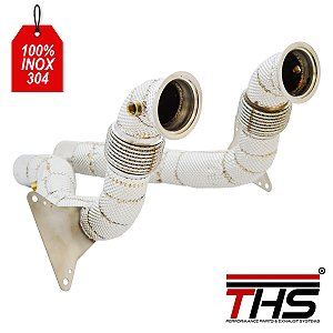 DOWNPIPE + CATBACK THS INOX FERRARI 488 DE 2015 A 2018