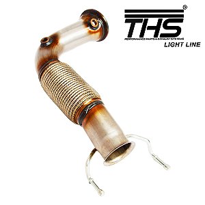 DOWNPIPE THS INOX 304 03 POL. MINI COOPER 2.0 S B48 COM 2 CATALISADORES