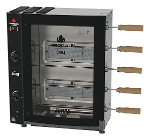 FORNO ASSADOR ROTATIVO COM INFRAVERMELHO PRAC-05I BIVOLT PROGÁS
