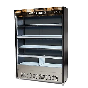 VITRINE NATURAL DE PADARIA 1,40M POLAR MVAPS-140