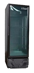 EXPOSITOR REFRIGERADO VISA COOLER POLAR 405L ALL BLACK 127V VISA 405