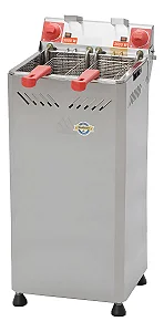 FRITADEIRA ÁGUA E ÓLEO 25 LITROS 7800W MARCHESONI GABINETE FT.2.252.8G 220V