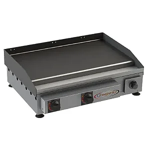 CHAPA PROFISSIONAL PARA LANCHE INOX 65x45CM A GÁS ITAJOBI FOGÕES