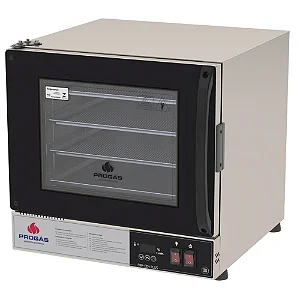 FORNO TURBO ELÉTRICO FAST OVEN DIGITAL PRETO PROGÁS PRP 004 PLUS 127V
