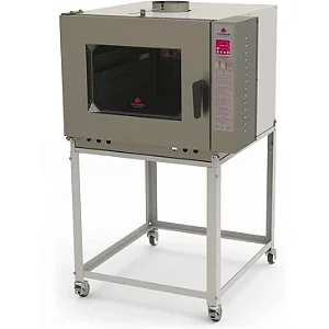 FORNO TURBO A GÁS NEW LIGHT 5 ESTEIRA PRP 5000 PROGÁS BIVOLT