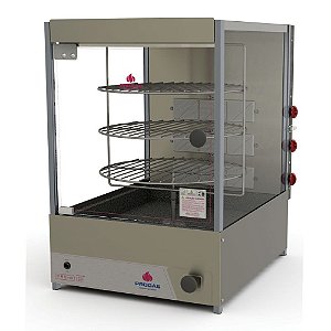 FORNO MULTIUSO COMPACTO PROGÁS A GÁS 30kg 12 FRANGOS PRP 124G BIVOLT