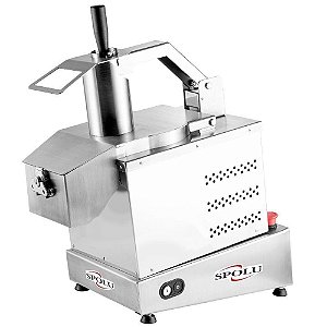 Processador de Alimentos com 7 Discos Inox Spolu Bivolt SPL401D7