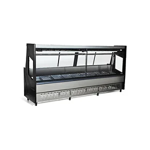 Balcão de Açougue Luxo 3M Polar Preto 1236 Litros 220v PECR 300