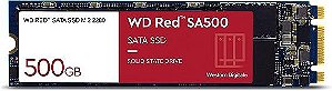 SSD M.2 500gb Western Digital Red Sa500 Nvme 2280 Versão NAS