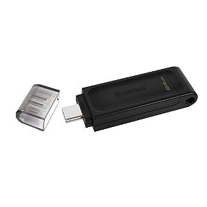 Pen Drive 64gb Kingston Datatraveler DT70 USB-C 3.2 (Type C)