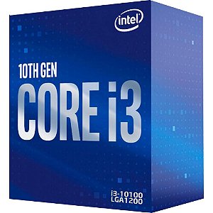 Processador Intel 1200p Core I3 G10 10100 3.6ghz 6mb BOX