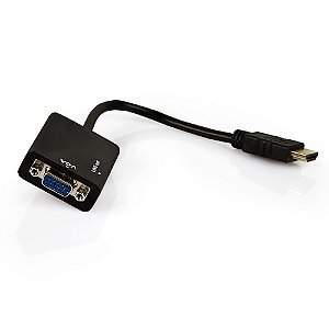 Conversor Video Hdmi M / Vga F C/ Audio OEM
