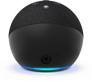 Caixa Som Smart Speaker Alexa Echo Dot 5 Preto