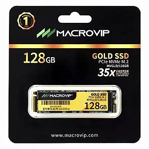 SSD M.2 128gb Macrovip Gold Nvme Mvgld/128gb