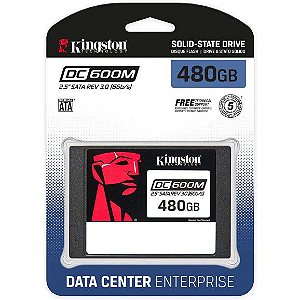 SSD 480gb Kingston DC 600M Sata3 2,5" SEDC600M Server
