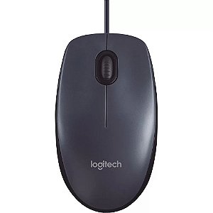 Mouse Usb Logitech M100 Preto