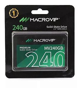 SSD 240gb Macrovip Sata3 2,5" MV240GB