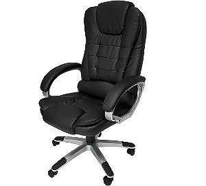 Cadeira Presidente MaxOffice Elegant Couro PU