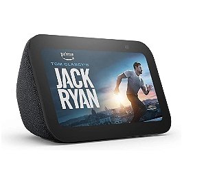 Caixa Som Smart Speaker Alexa Echo Show 5 Ger.3 5,5" Preta