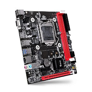 Placa Mãe 1150p Keepdata H81-KDGNV M.2 Hdmi Vga DDR3 Lan Gigabit