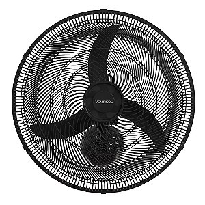 Ventilador Parede 50cm Ventisol New Preto 127v