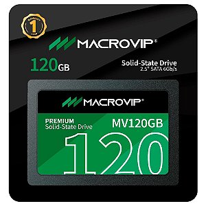 SSD 120gb Macrovip Sata3 2,5" 520mbps