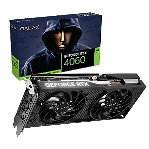 Placa Video 8Gb RTX4060 Galax Click GDDR6 Dual Fan