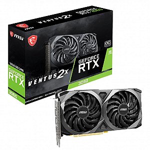 Placa Video 12Gb RTX3060 MSI Ventus Gddr6 Dual Fan