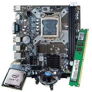 Combo Placa Mãe 1150p FNX H81 + Cpu I5 G4 4590 + DDR3 8gb