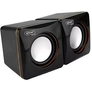 Caixa Som USB Knup KP-600 6w Preta