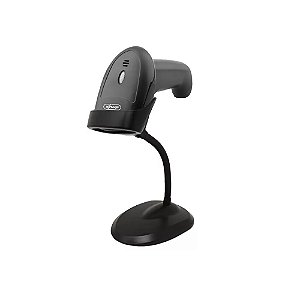 Leitor Código Barras USB Knup KP-1017A+ c/ Suporte
