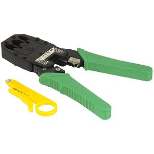 Alicate Crimpar Rj45 / Rj11 Exbom C/ Cortador Fios