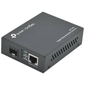 Conversor Mídia Tp-Link MC220L Fibra / Lan Gigabit